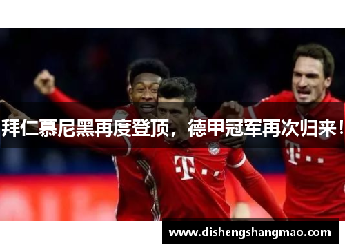 拜仁慕尼黑再度登顶，德甲冠军再次归来！